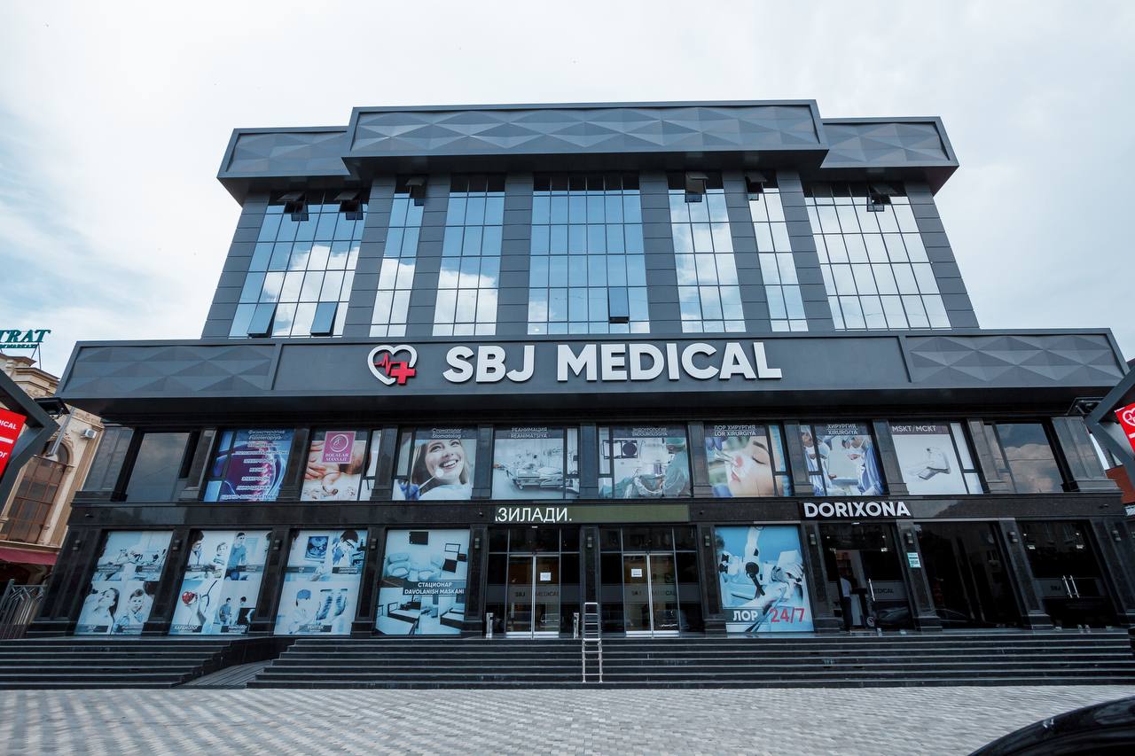 SBJ Medical Toshkent shahridagi eng yaxshi ko'p tarmoqli klinikalardan biri