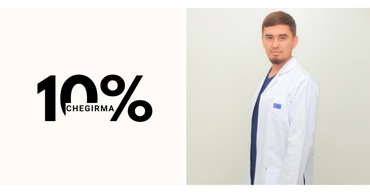 Irismed.uz orqali shifokor qabuliga yoziling — 10% chegirma
